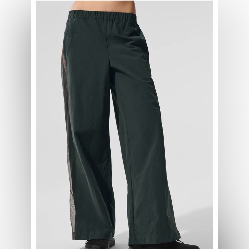 ALO Yoga High-Waist Origin Wide Leg Track Pant